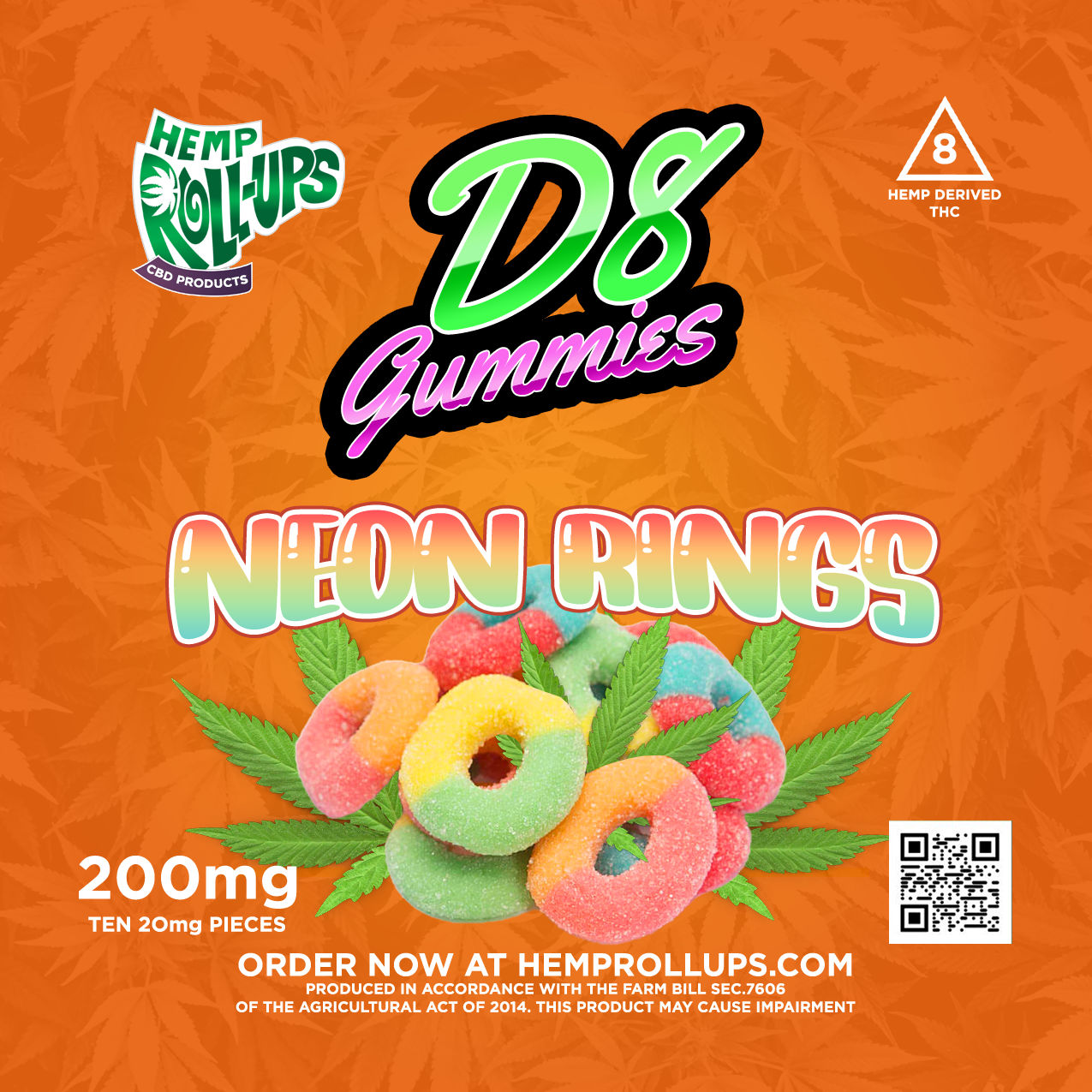 D8 Neon Rings