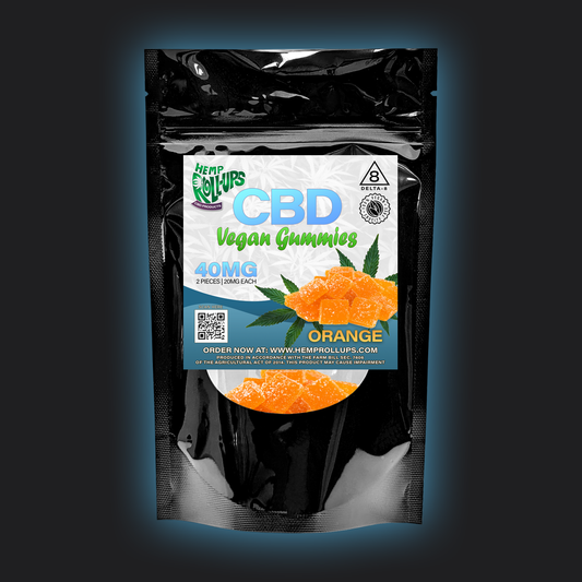 CBD Vegan Orange Gummies