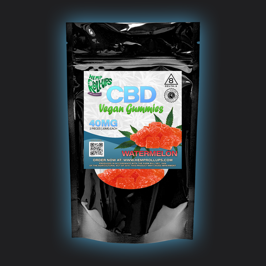 CBD Vegan Watermelon Gummies